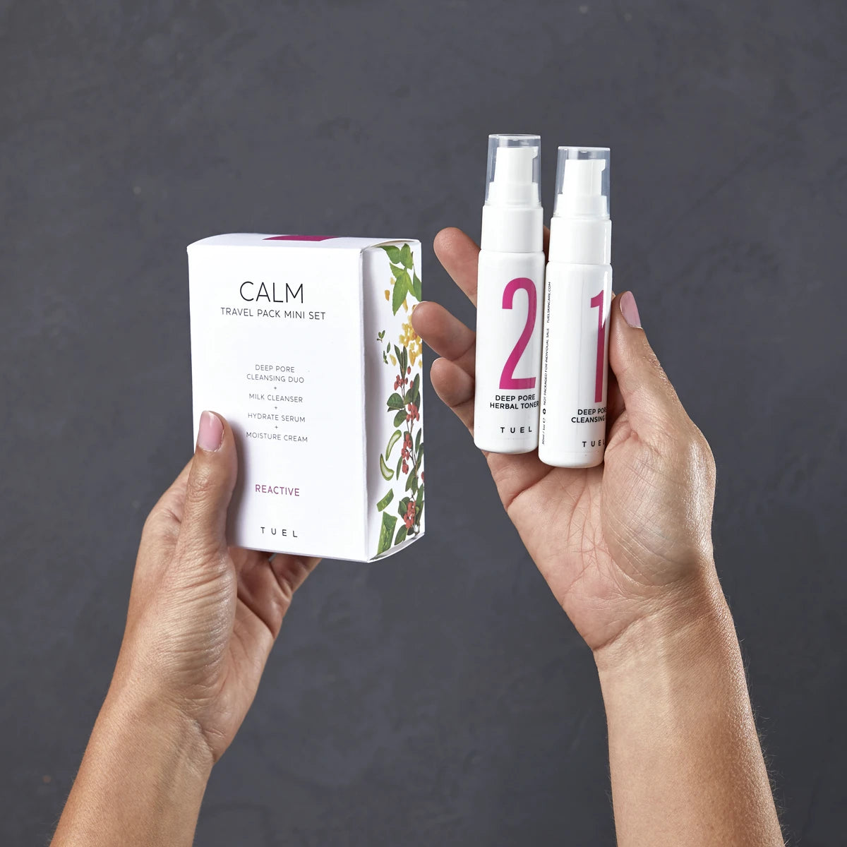 Tuel Calm Travel Pack Mini Set