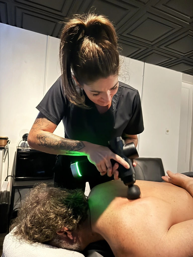 Hypervolt Percussion Therapy at Menscape Nashville