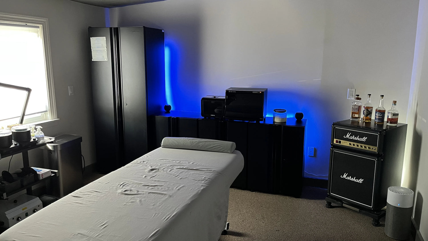 Men's Spa Room at Menscape Nashville