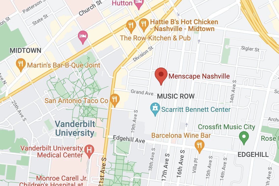Menscape Nashville Map Location