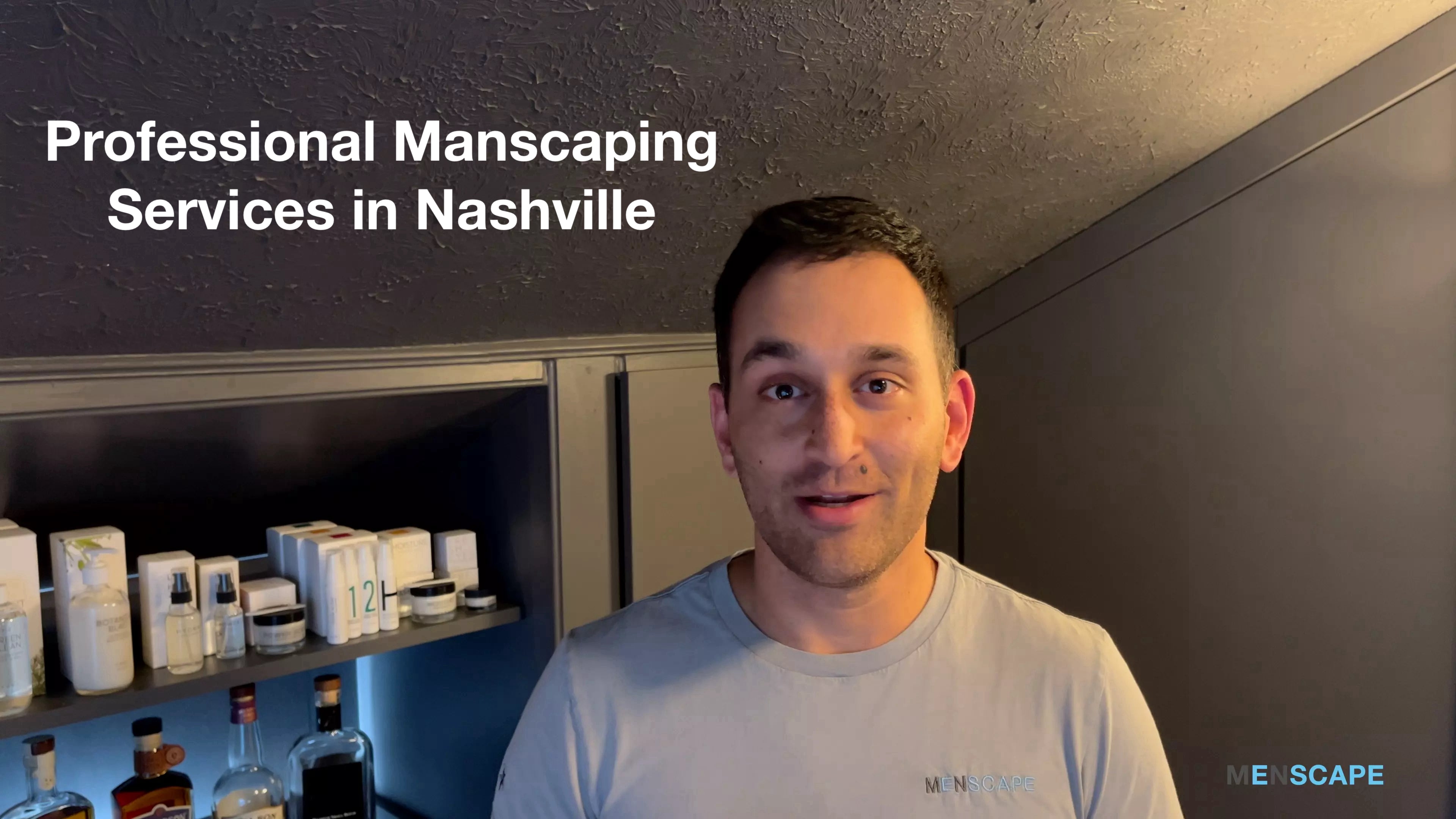 Load video: Manscaping Services at Menscape Nashville